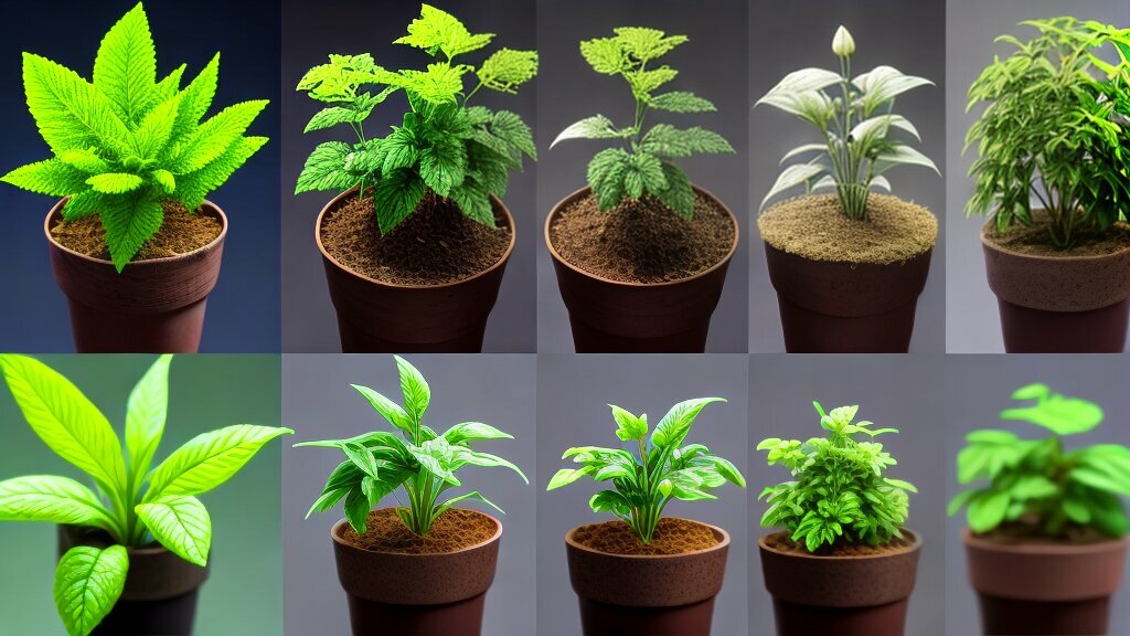 Plant growth stages chart