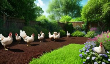 will coffee grounds keep chickens away