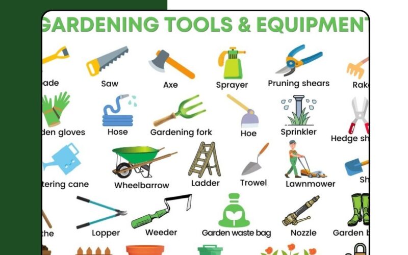 Introduction to gardening tools