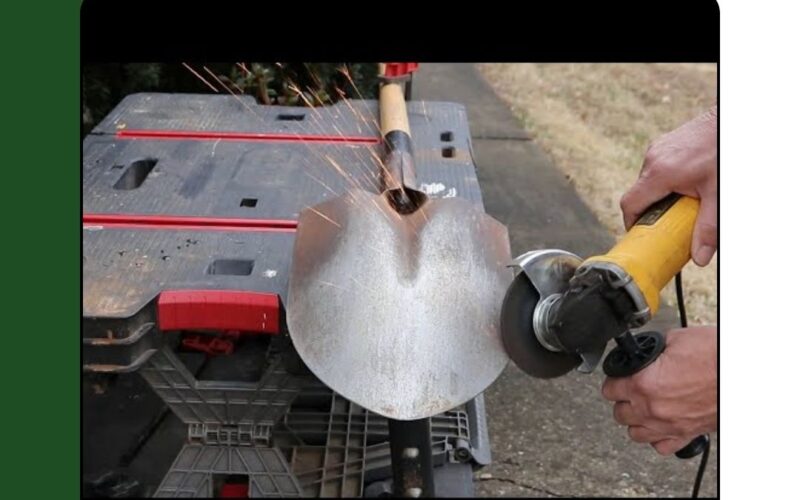 Sharpen your shovel for better garden work