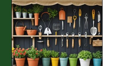 Gardening tool organizer ideas for your garden tools