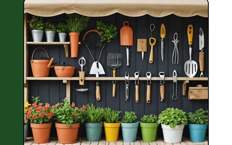 Gardening tool organizer ideas for your garden tools