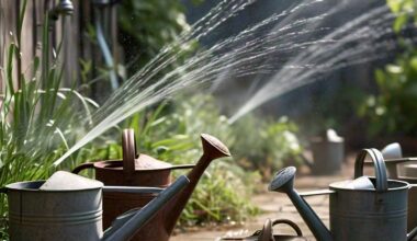 Watering Cans Vs Sprinklers