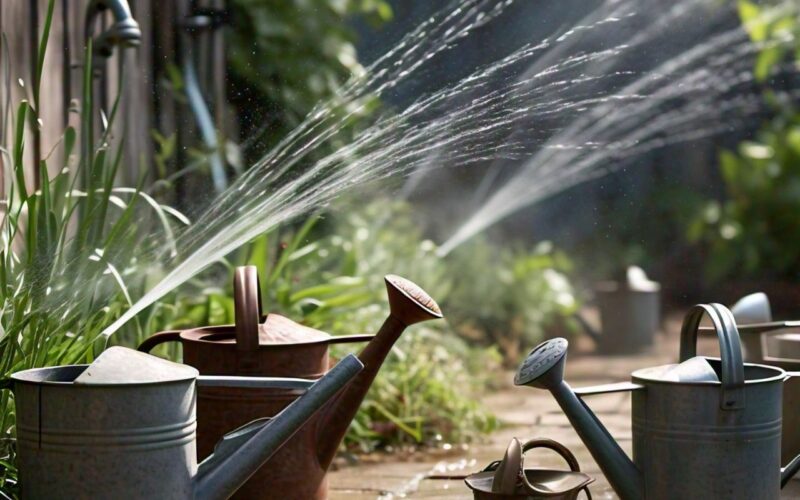 Watering Cans Vs Sprinklers