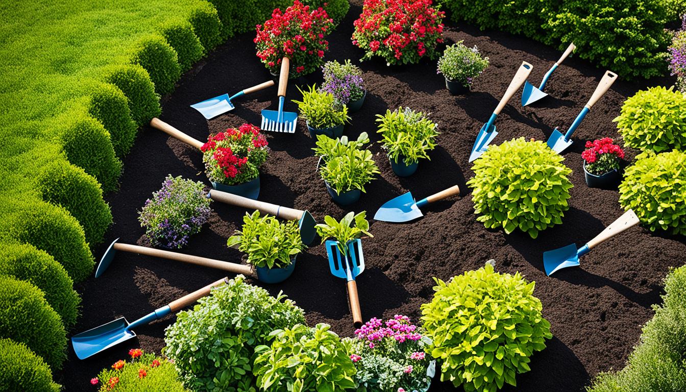 gardening shovels