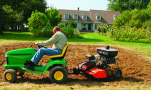 Working with confidence with power weeder