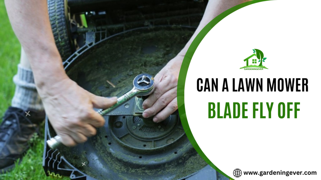 Can a Lawnmower Blade Really Fly Off?