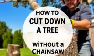 How to Cut Down a Tree Without a Chainsaw