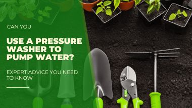 Can You Use a Pressure Washer to Pump Water?