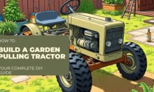 How to Build a Garden Pulling Tractor